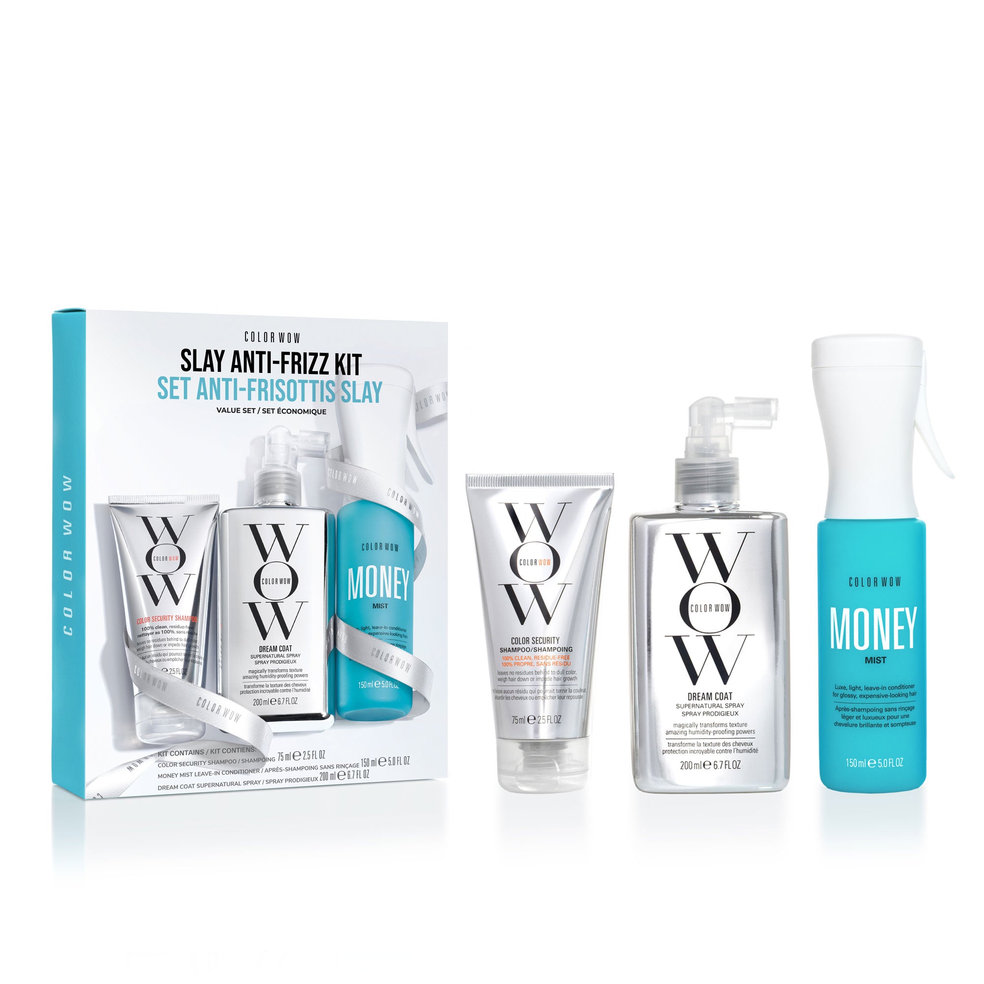 COLOR WOW SMOOTH - SLAY ANTI FRIZZ SET