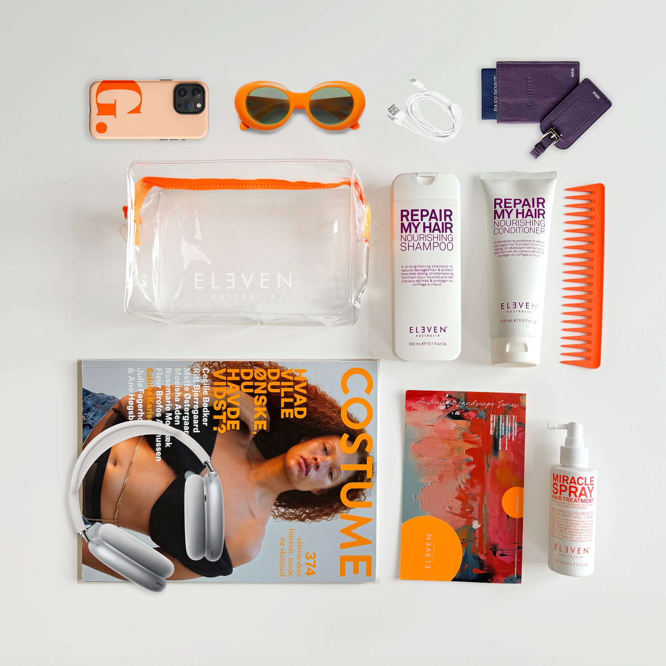 REPAIR TRIO includes FREE MIRACLE HAIR SPRAY