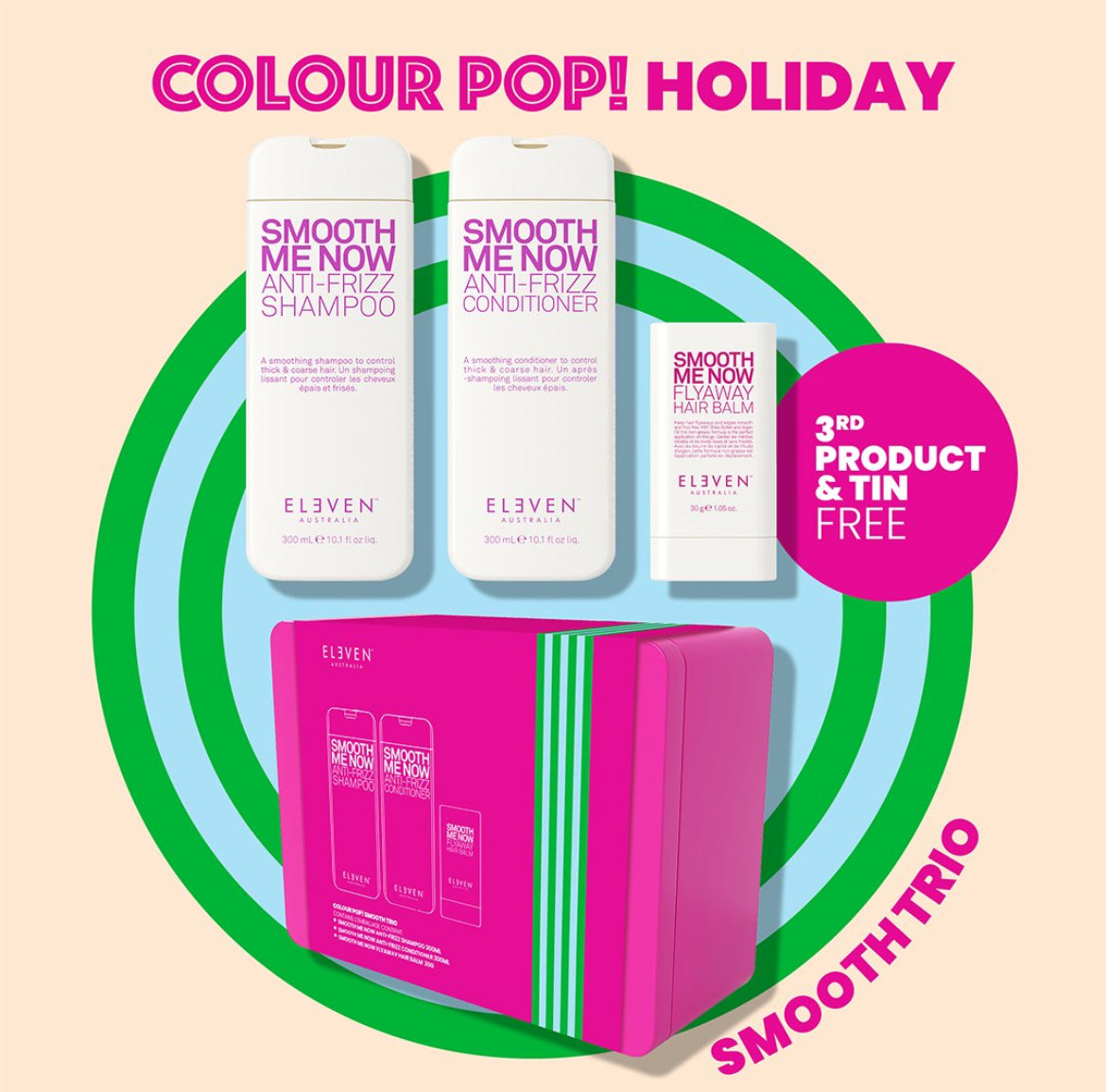 Eleven Australia Colour Pop Smooth Trio