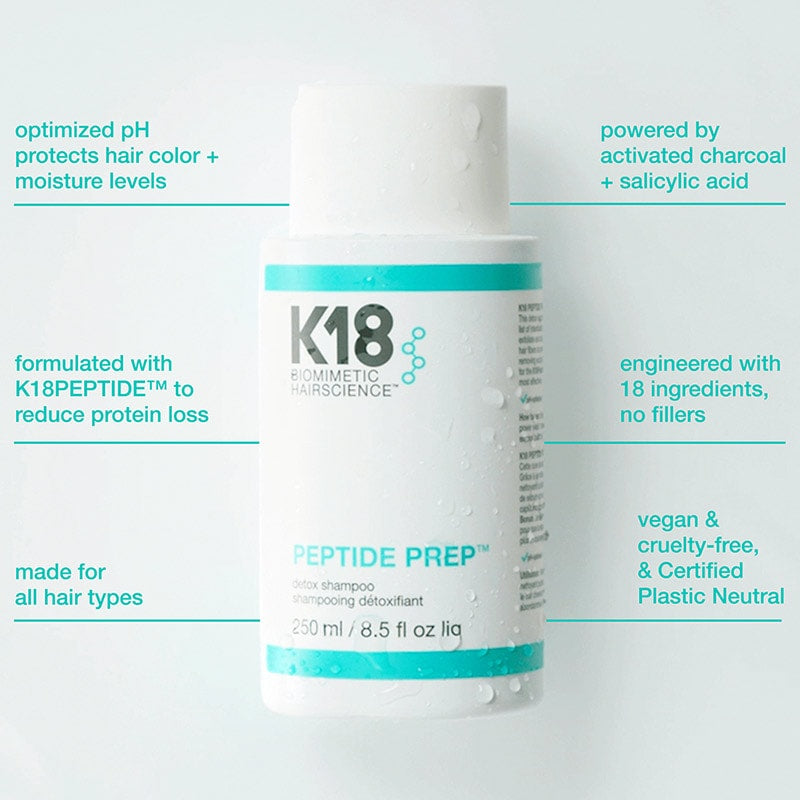 K18 Peptide Prep Detox Shampoo 250ml