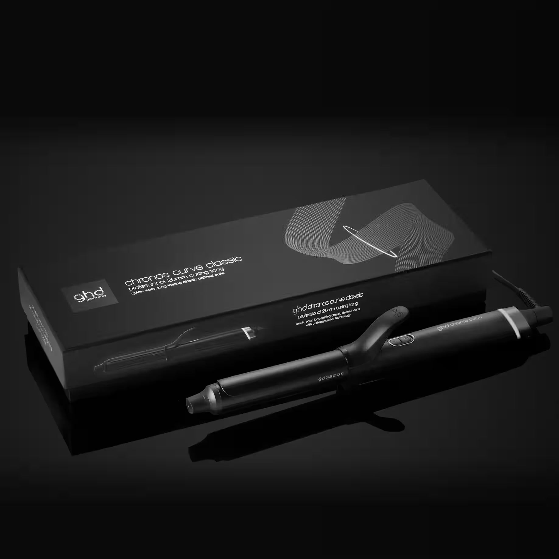 GHD CHRONOS CURVE CLASSIC TONG (26MM BARREL) FOR DEFINED WAVES