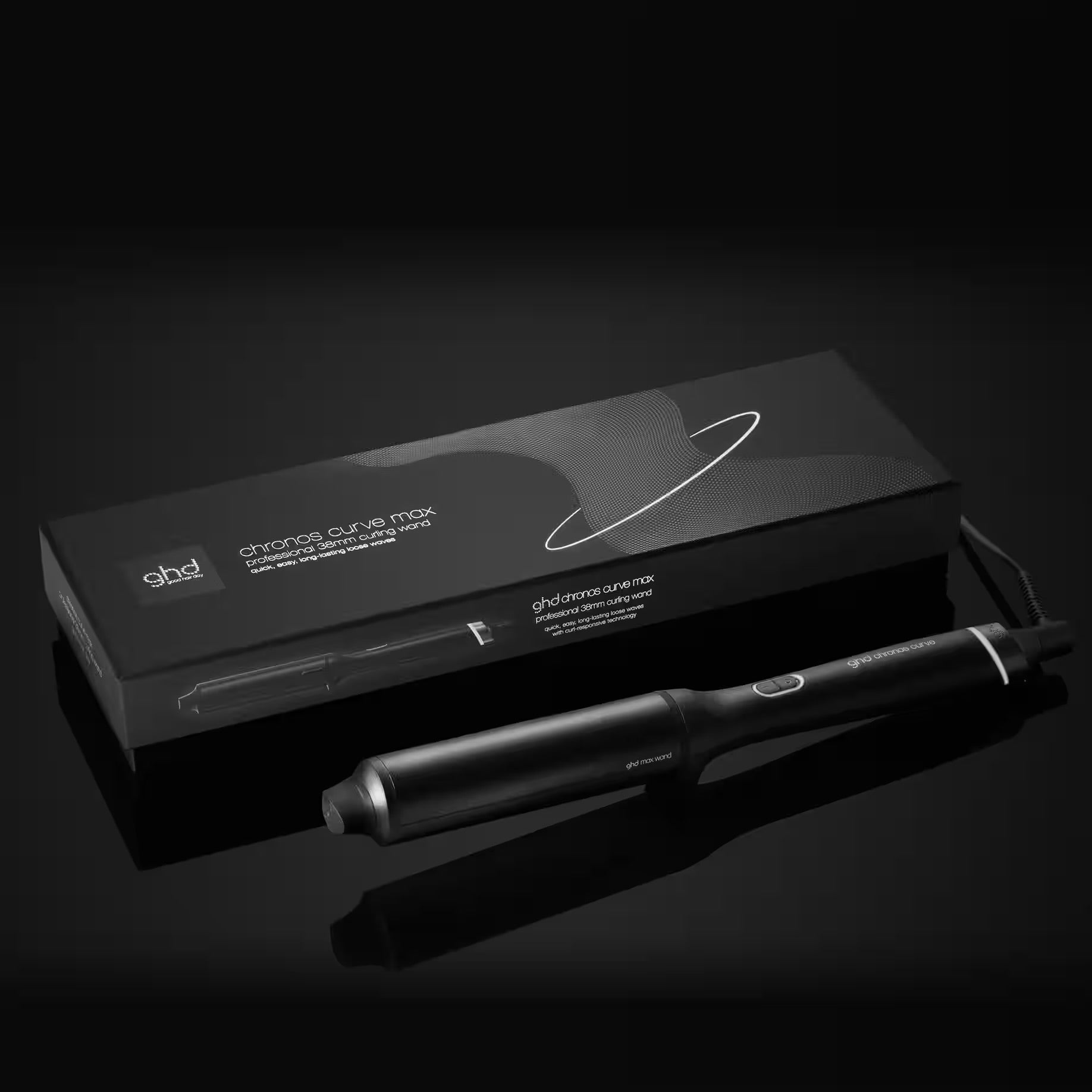 GHD CHRONOS CURVE MAX WAND (38MM BARREL) FOR LOOSE WAVES