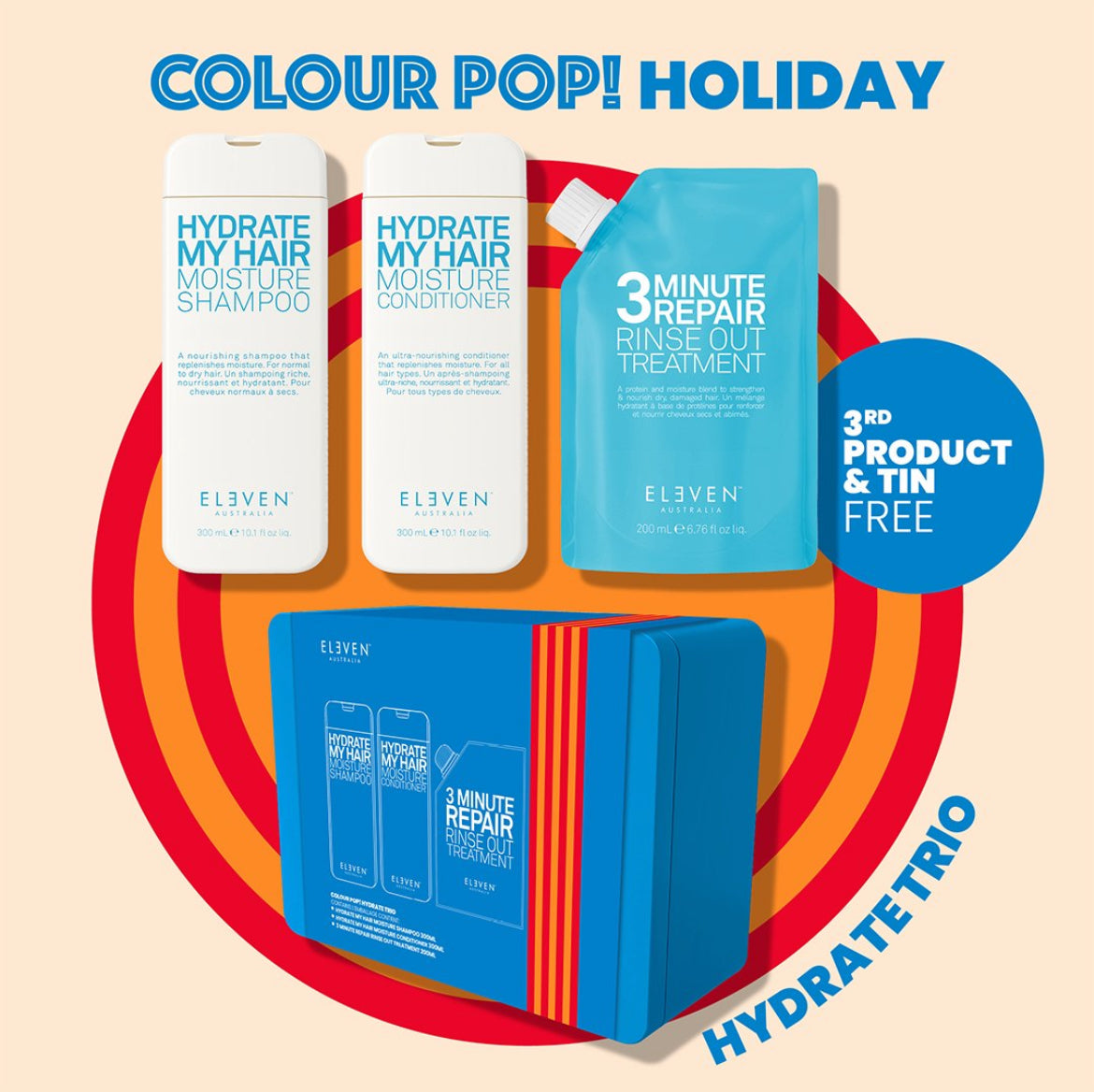Eleven Australia Colour Pop Hydrate Trio