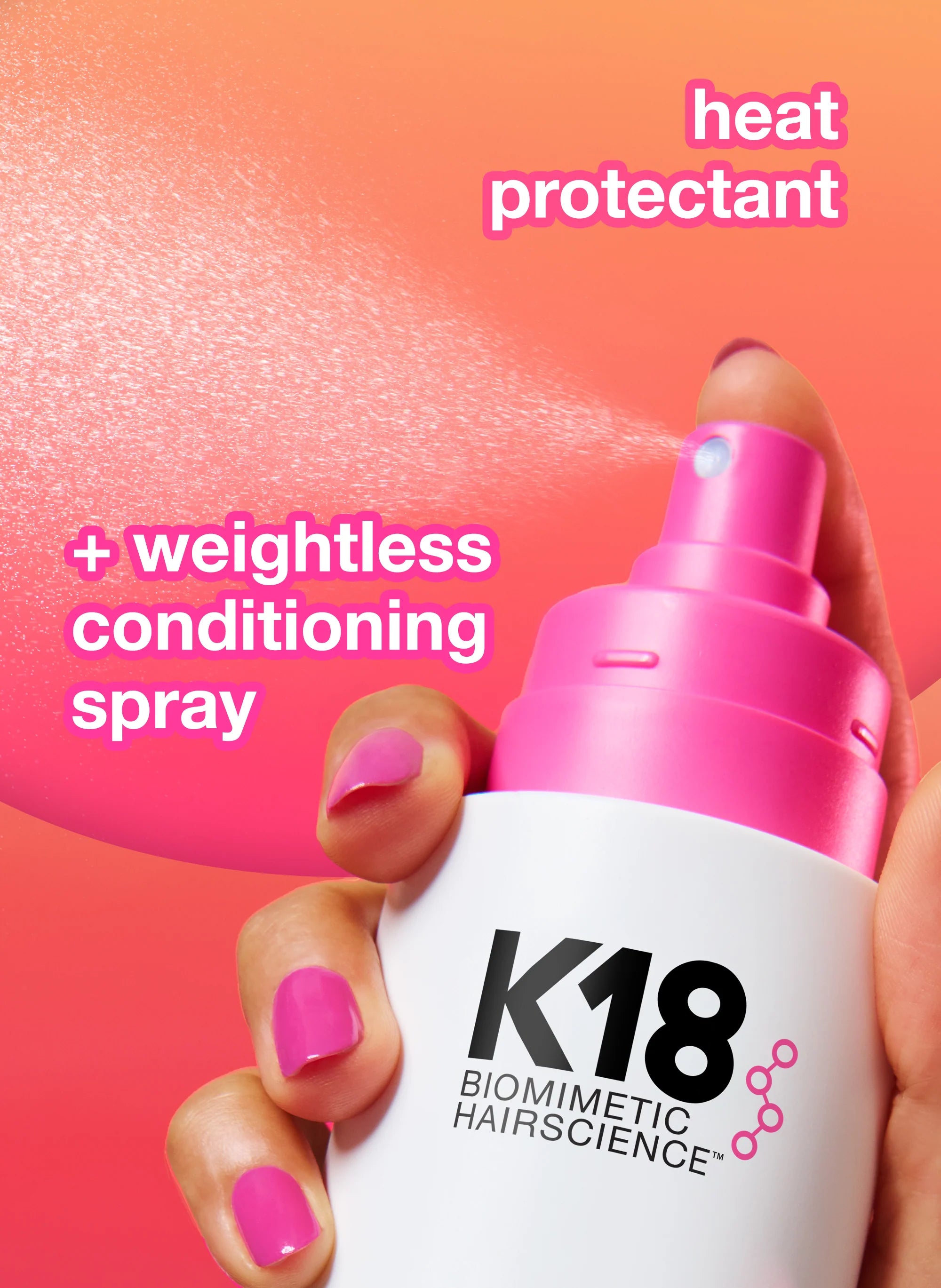 K18 Heat Bounce conditioning heat protectant 118ml