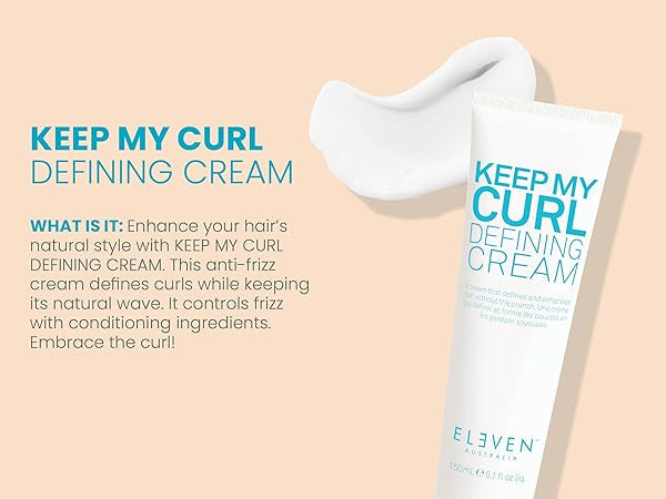 Eleven Australia Keep My Curl Defining Cream - 150ml